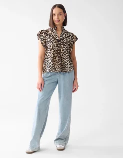Shoeby Printed Leopard Top<DAMES Tops