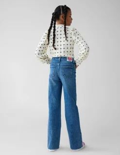 Shoeby Printed Longsleeve Wit By Lizzy< T-Shirts|Tops Lange Mouw