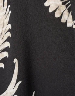 Shoeby Printed Maxi Jurk Zwart/Wit<DAMES Jurken