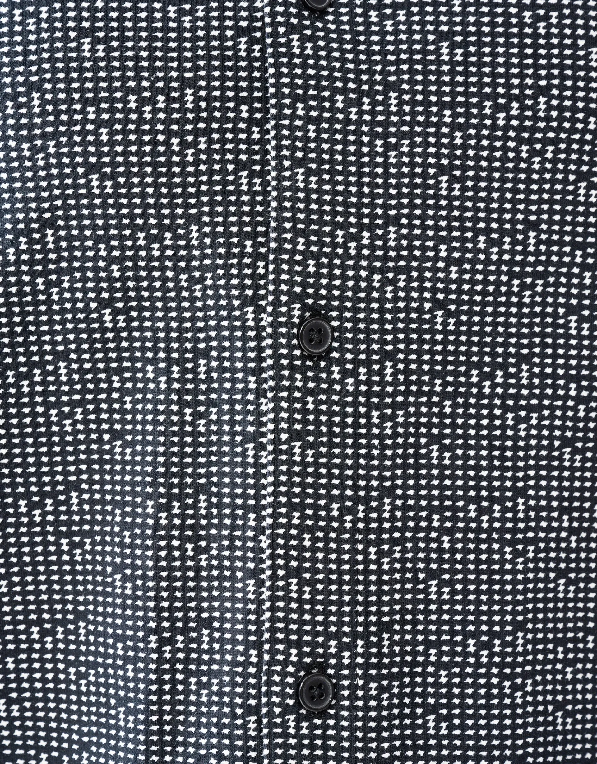 Shoeby Printed Overhemd Zwart<Heren Overhemden
