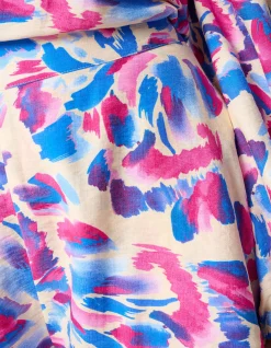 Shoeby Printed Short Gebroken Wit<DAMES Shorts