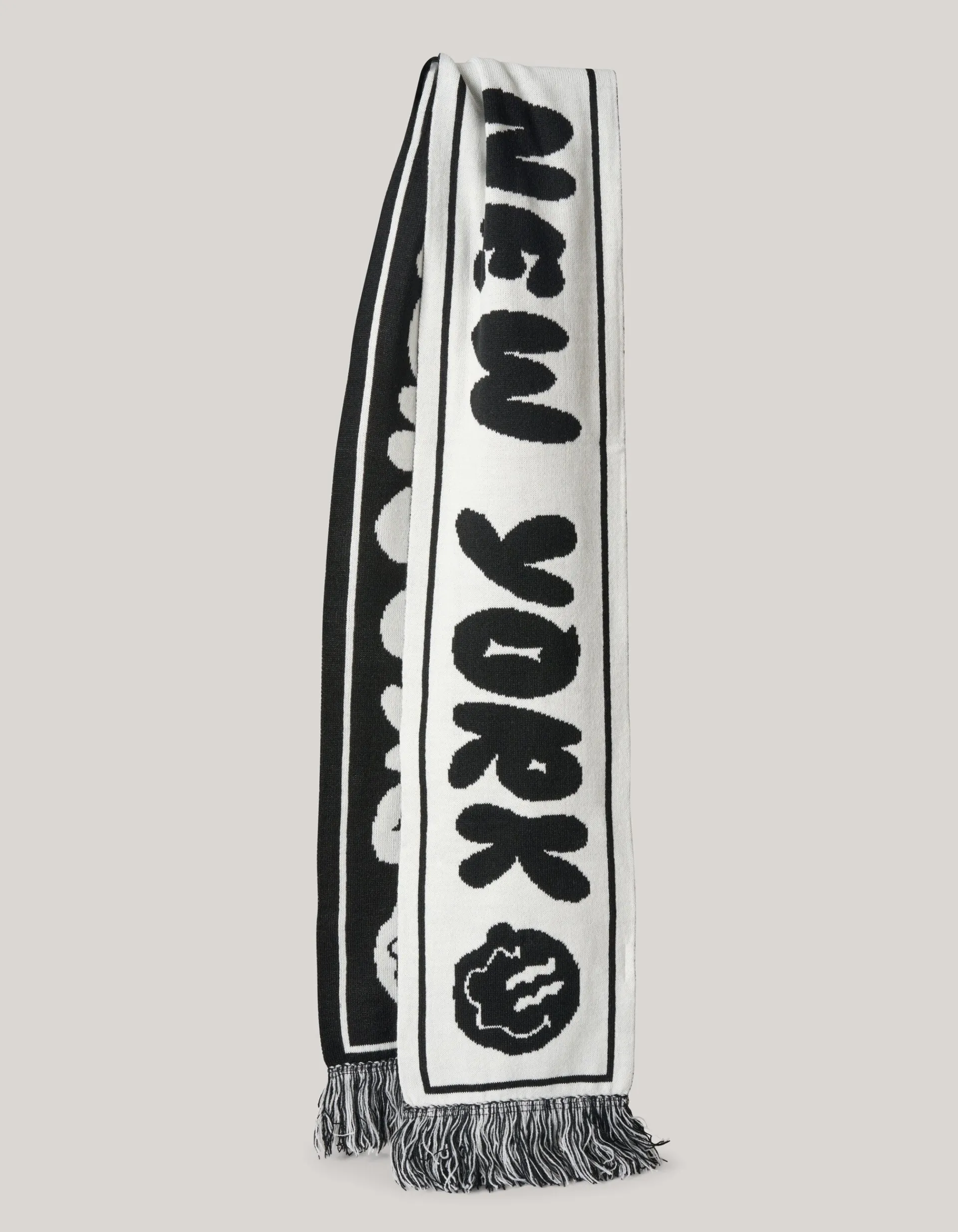 Shoeby Printed Sjaal Zwart/Wit< Sjaals
