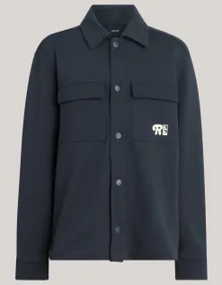 Shoeby Printed Structuur Overshirt Donkergrijs< Jacks