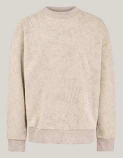 Shoeby Printed Sweater Beige< Gebreide Truien|Sweaters