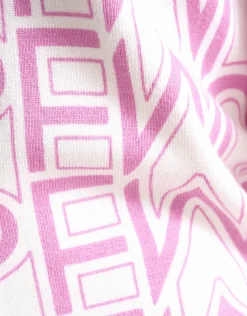 Shoeby Printed Trui Lichtroze<DAMES Truien En Sweaters