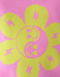 Shoeby Printed Trui Roze< Gebreide Truien