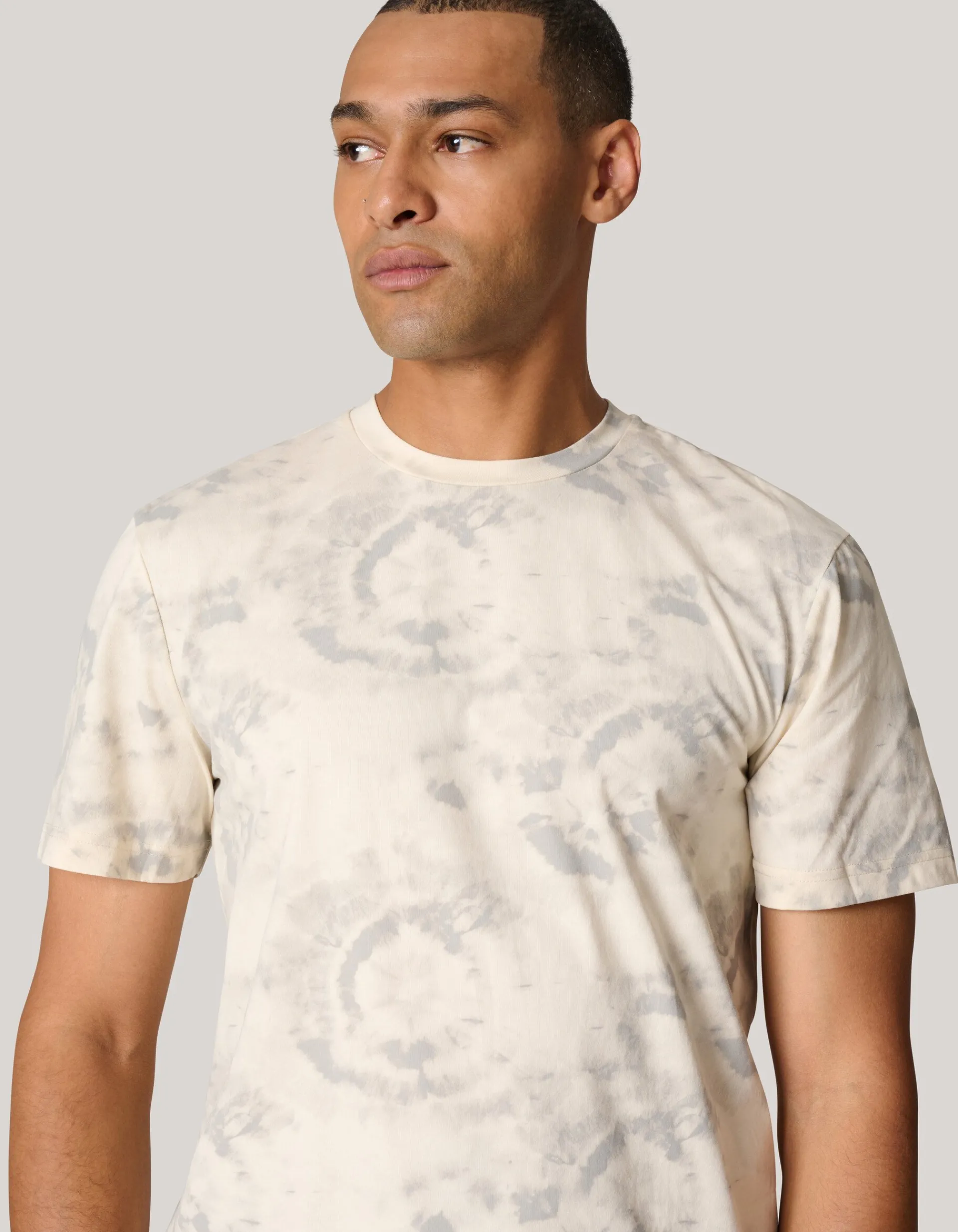 Shoeby Printed T-shirt Gebroken Wit<Heren T-Shirts En Polo's