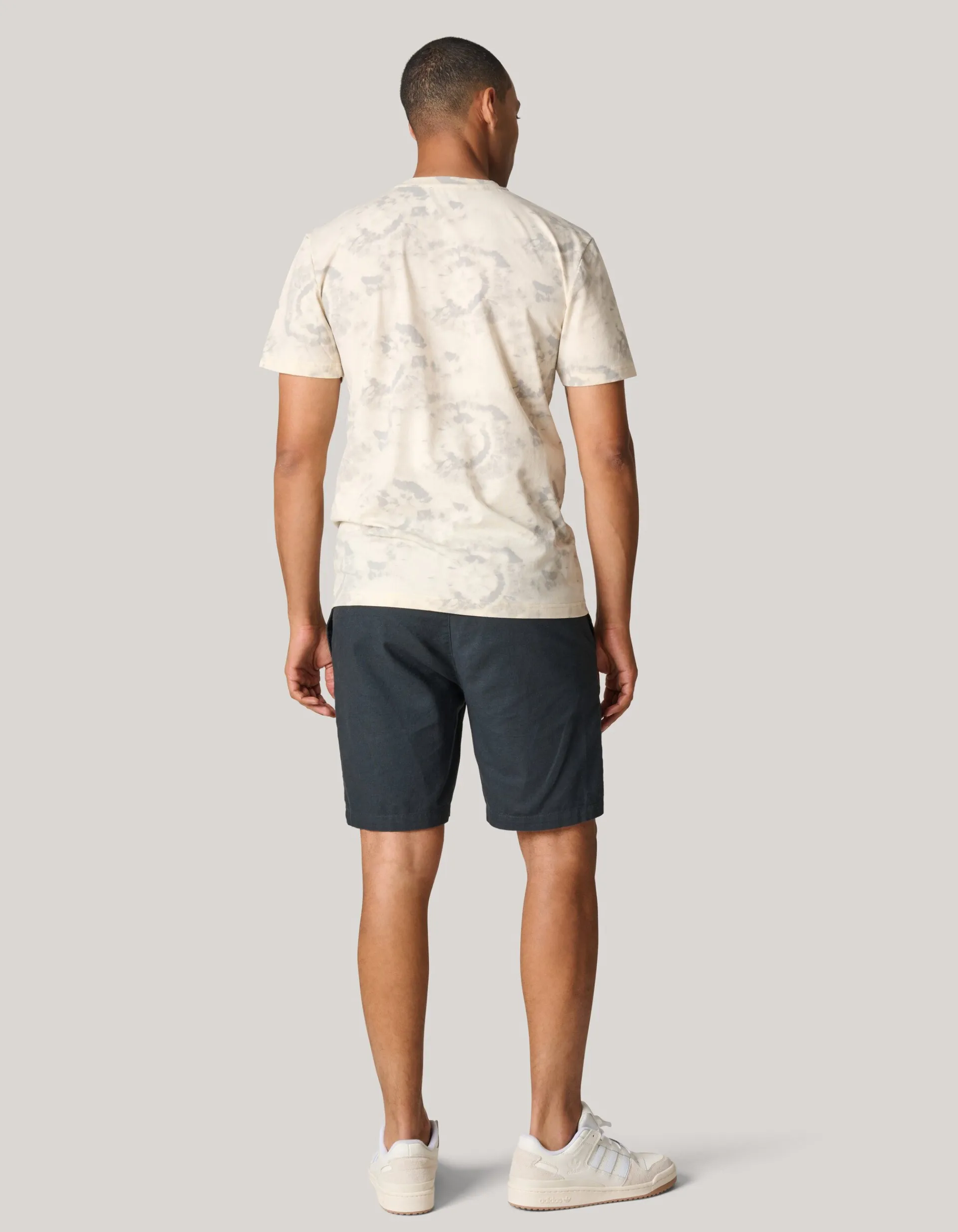 Shoeby Printed T-shirt Gebroken Wit<Heren T-Shirts En Polo's