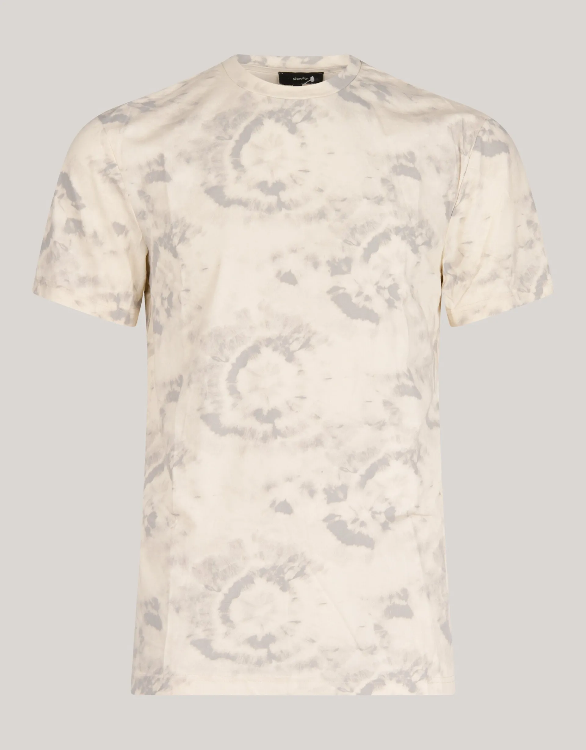 Shoeby Printed T-shirt Gebroken Wit<Heren T-Shirts En Polo's