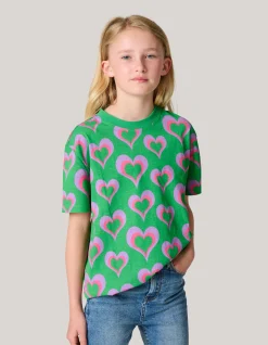 Shoeby Printed T-shirt Groen< T-Shirts