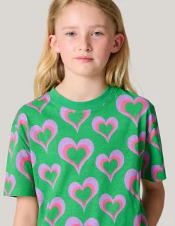 Shoeby Printed T-shirt Groen< T-Shirts