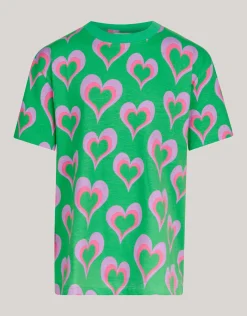 Shoeby Printed T-shirt Groen< T-Shirts