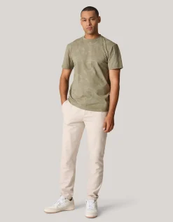 Shoeby Printed T-shirt Groen<Heren T-Shirts En Polo's