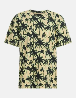 Shoeby Printed T-shirt Zand< T-Shirts