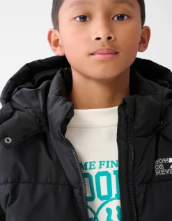 Shoeby Puffer Jas Zwart< Jassen