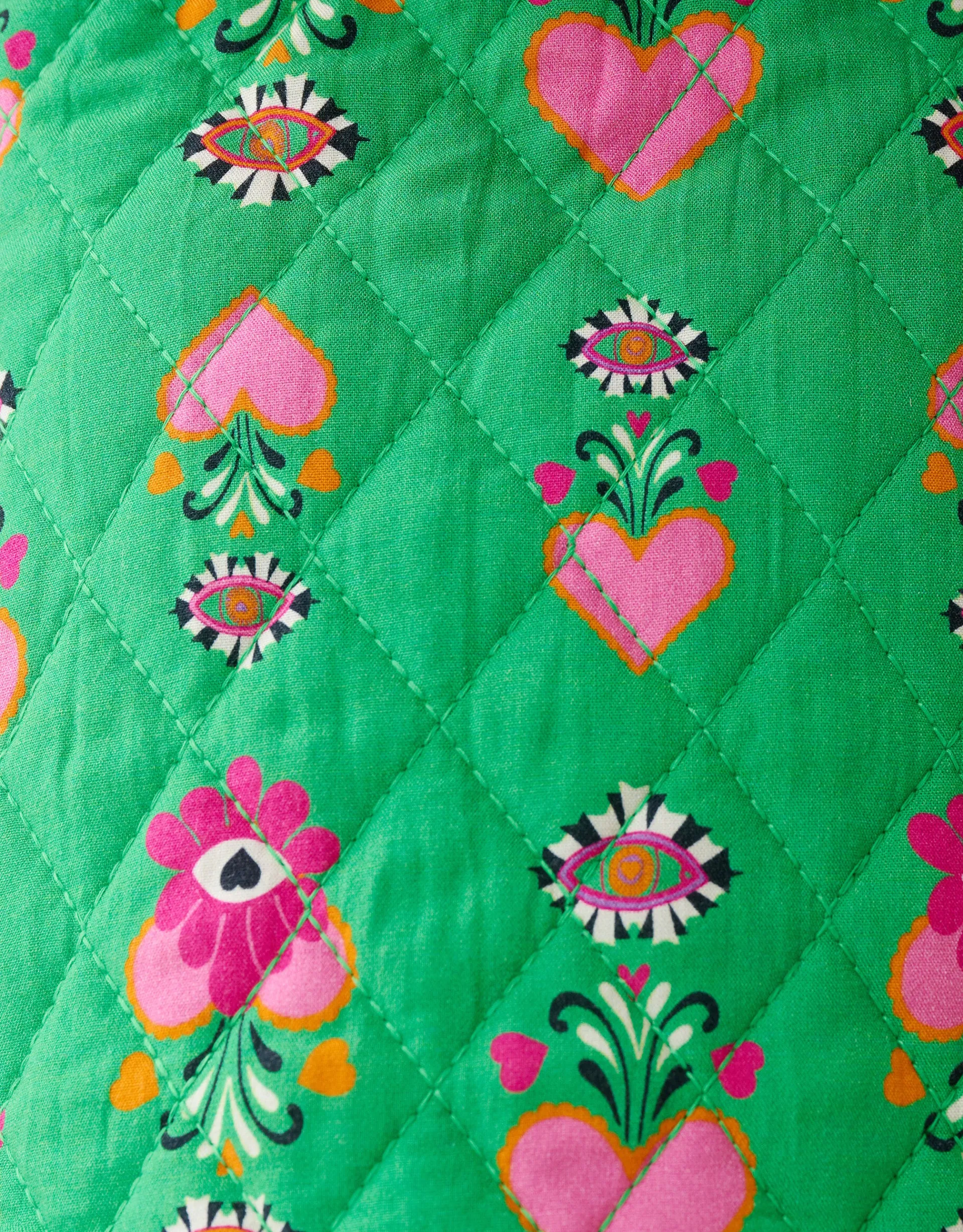Shoeby Quilted Mini Rok Groen By Lizzy< Rokken