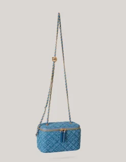 Shoeby Quilted Tas Blauw<DAMES Tassen