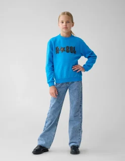 Shoeby Rebel Sweater Blauw< Sweaters En Hoodies