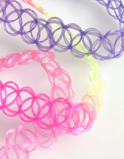 Shoeby Regenboog Choker Set< Sieraden