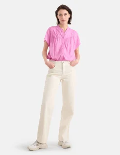 Shoeby Relaxed Fit Top Roze<DAMES Tops