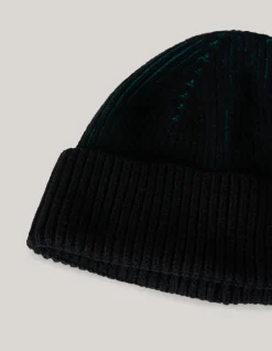 Shoeby Rib Beanie Zwart<Heren Mutsen En Petten