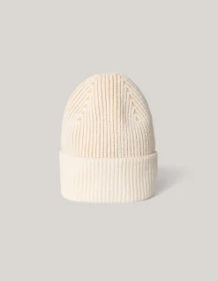 Shoeby Rib Beanie Gebroken Wit<Heren Mutsen En Petten
