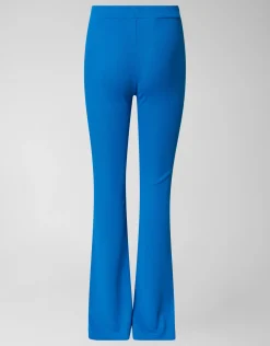 Shoeby Rib Flared Legging Blauw< Broeken
