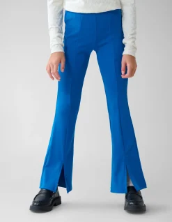 Shoeby Rib Flared Legging Blauw< Broeken