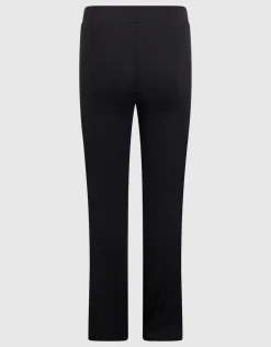 Shoeby Rib Flared Legging Zwart< Broeken