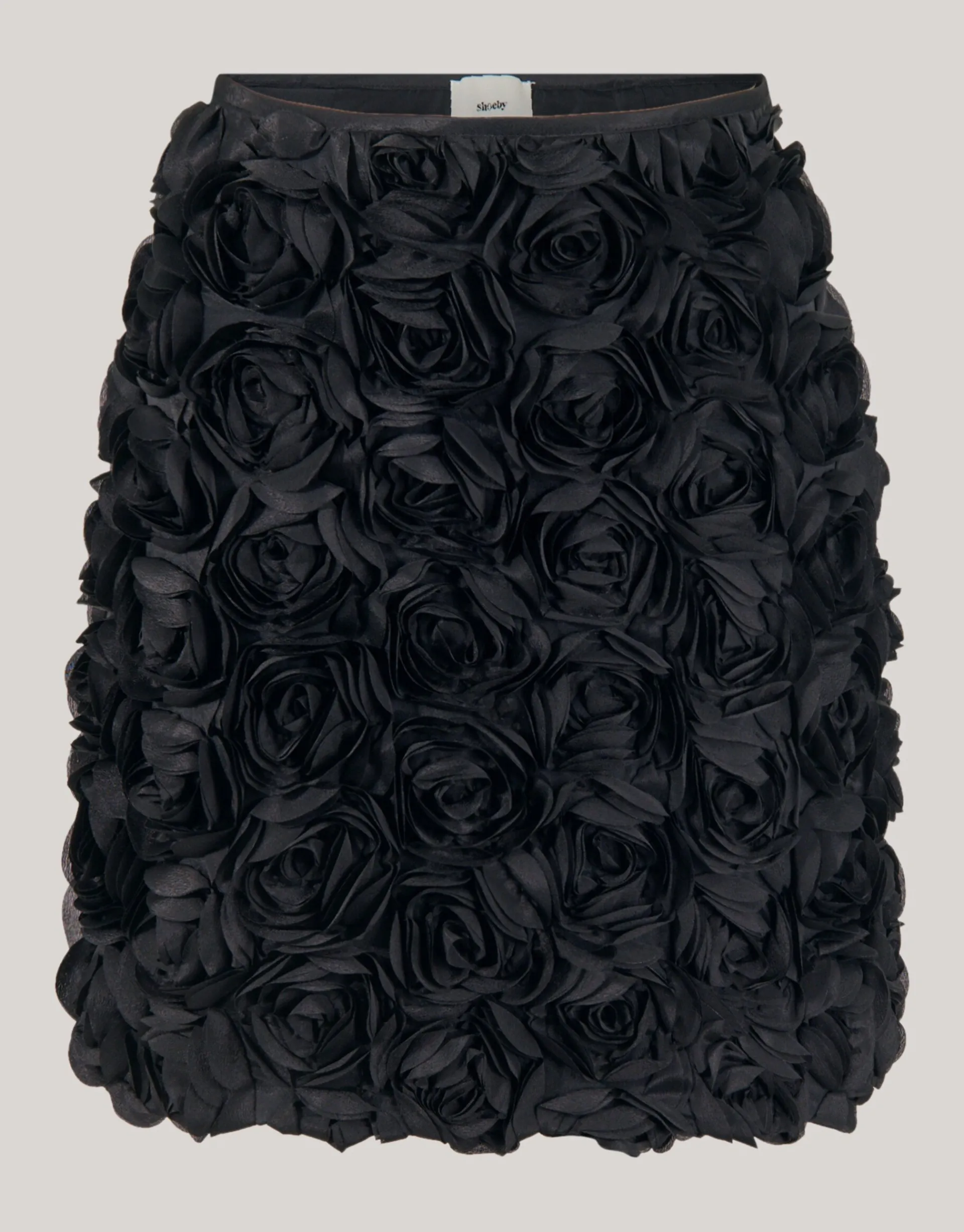 Shoeby Rozen Mini Rok Zwart<DAMES Rokken