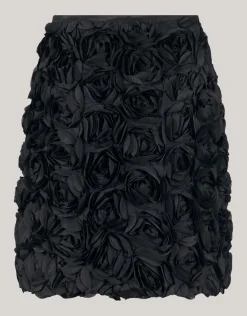 Shoeby Rozen Mini Rok Zwart<DAMES Rokken