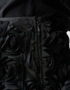 Shoeby Rozen Mini Rok Zwart<DAMES Rokken
