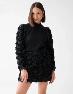 Shoeby Rozen Top Zwart<DAMES Tops