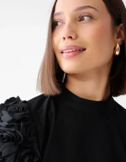 Shoeby Rozen Top Zwart<DAMES Tops