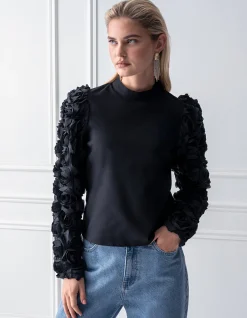 Shoeby Rozen Top Zwart<DAMES Tops