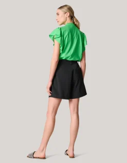 Shoeby Ruffle Top Groen<DAMES Tops