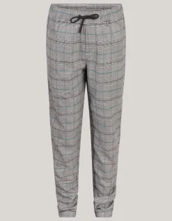 Shoeby Ruiten Broek Grijs< Broeken
