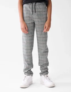 Shoeby Ruiten Broek Grijs< Broeken