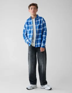 Shoeby Ruiten Overshirt Blauw< Jacks