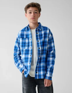 Shoeby Ruiten Overshirt Blauw< Jacks