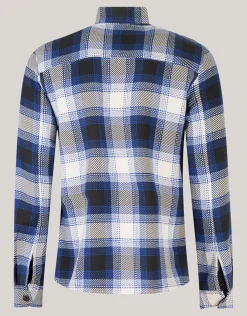 Shoeby Ruiten Overshirt Gebroken Wit<Heren Overshirts