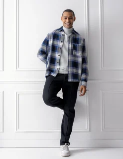 Shoeby Ruiten Overshirt Gebroken Wit<Heren Overshirts