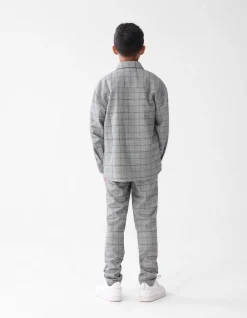 Shoeby Ruiten Overshirt Grijs< Jacks