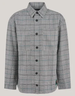 Shoeby Ruiten Overshirt Grijs< Jacks
