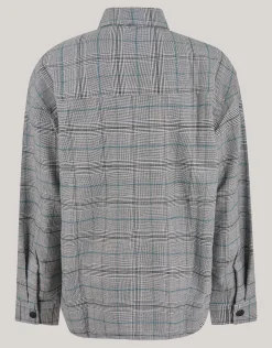 Shoeby Ruiten Overshirt Grijs< Jacks