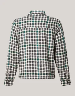 Shoeby Ruiten Overshirt Groen<Heren Overshirts