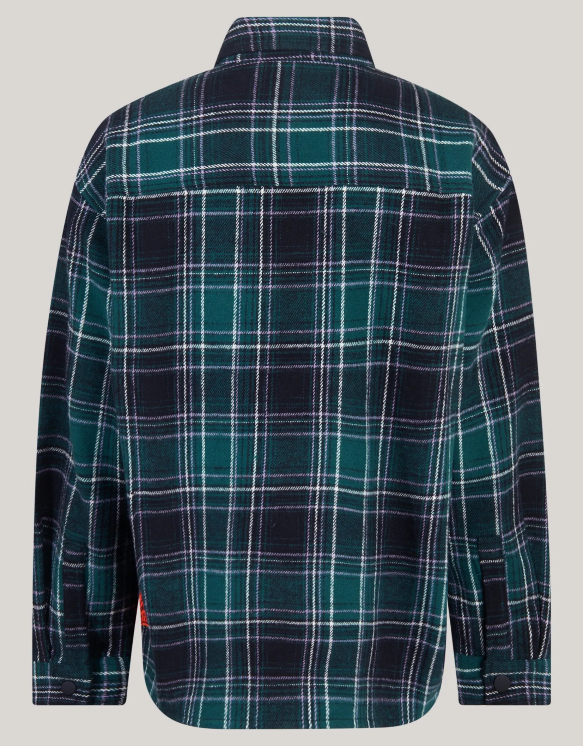 Shoeby Ruiten Overshirt Groen< Overhemden