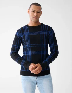 Shoeby Ruiten Trui Zwart<Heren Truien En Sweaters