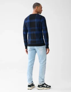 Shoeby Ruiten Trui Zwart<Heren Truien En Sweaters