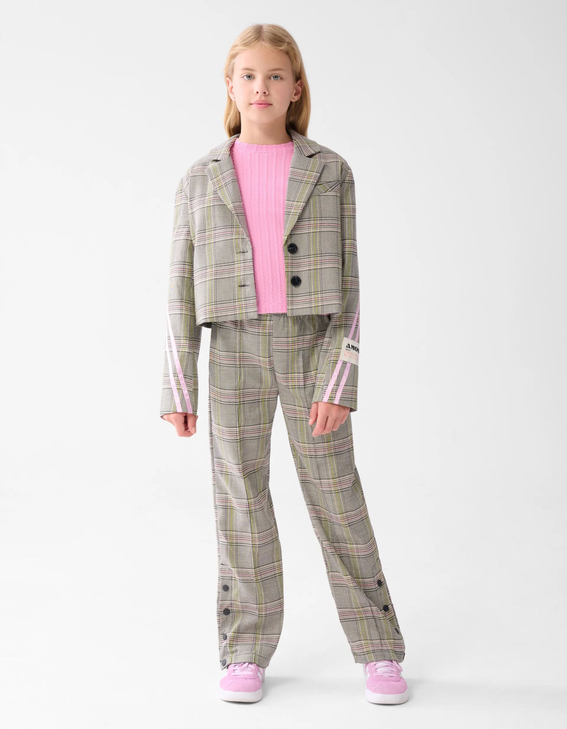 Shoeby Ruiten Wide Leg Broek Gebroken Wit< Broeken